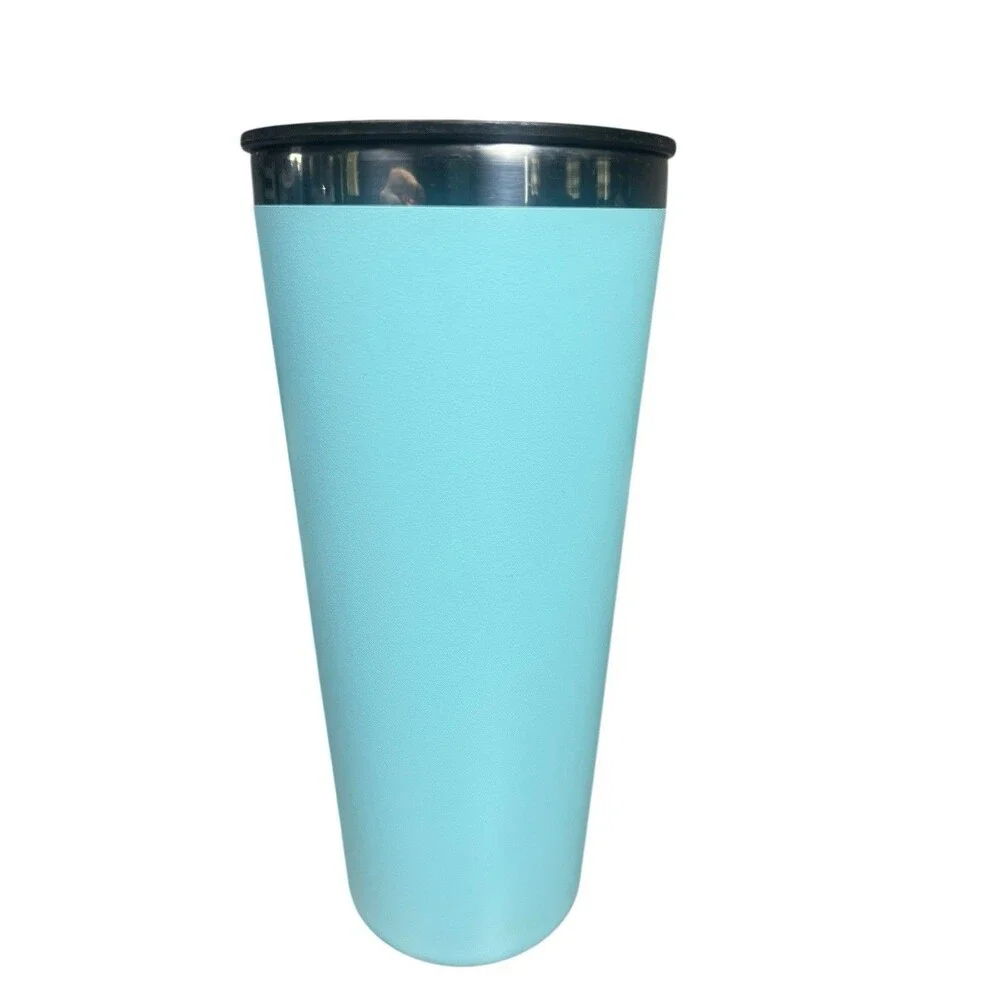 Hydro Flask All Around Tumbler Stainless Steel 22 oz Travel Cup Light Ocean Blue